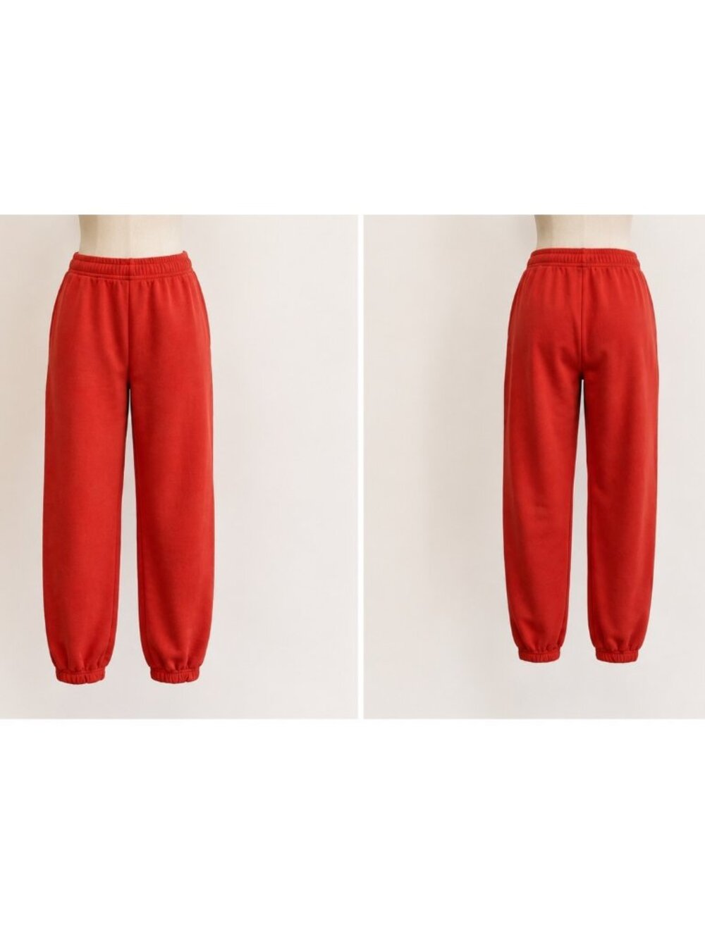 Lululemon Womens Sz 6 Relaxed High-Rise Jogger Pale Raspberry Cotton Terry Pant